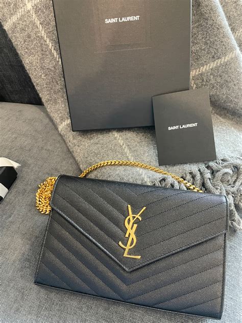 ysl woc size comparison|YSL wallet review.